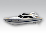 Thunder Tiger RC Boat ATLANTIC Motoryacht OBL Brushless 2.4GHz 5128-F13