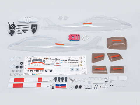 E325 Agusta A109K2 Conversion Kit Clear Body, 3876
