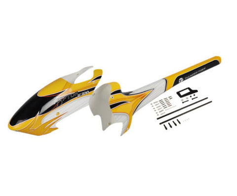 Thunder Tiger RC Helicopter Raptor E700 V3 Fiberglass Fuselage 3945 NIB