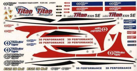 E325 SE parts Decal PV0843