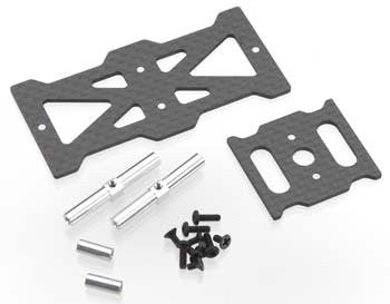 Titan E325 Parts Carbon Battery RX Tray Set PV1286