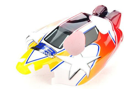 EB4 S3 parts PRINTED BODY SET (ORANGE), PD7790